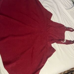 Red Halter Top